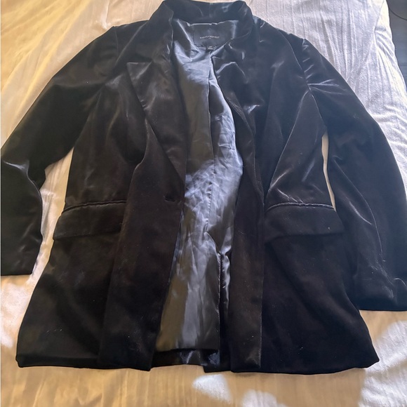 Banana Republic Dark Velvet Jacket - Picture 1 of 6